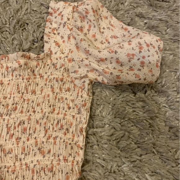 MINE, size M, floral fall dress - Picture 3 of 3